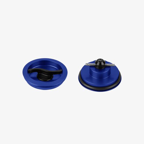 Bonamici Racing Aluminum spare part center cap - BLUE