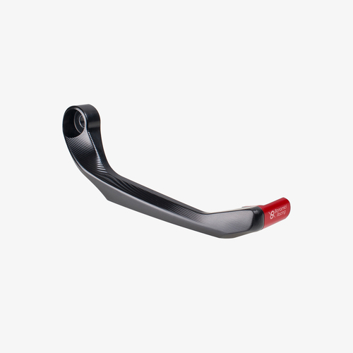 Bonamici Racing Aluminum lever protection RH side - RED (without adaptor)