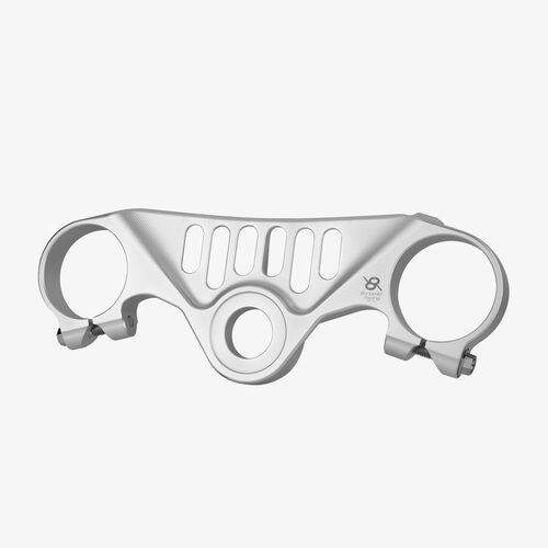 Bonamici Racing Aluminum top triple clamp BMW S 1000 RR “Race” 15-18 - SILVER