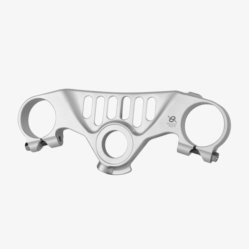 Bonamici Racing Aluminum top triple clamp Honda 1000 RR-R Fireblade 20-23 - SILVER