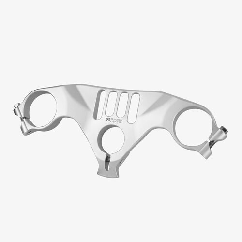 Bonamici Racing Aluminum top triple clamp Ducati Panigale V2 20> -SILVER