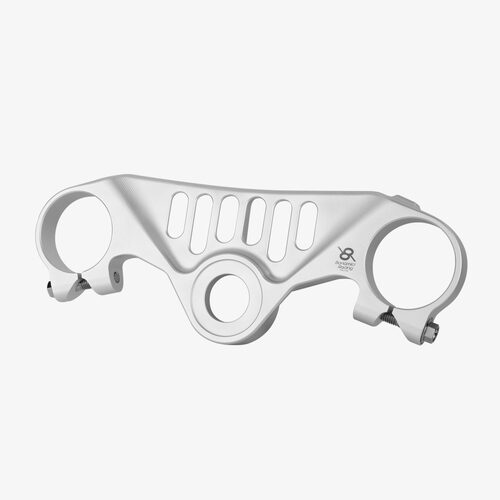 Bonamici Racing Aluminum top triple clamp Yamaha YZF R1/R1M “Race” 15>  - SILVER