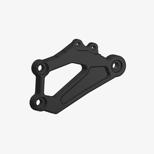 Bonamici Racing Aluminum plate for Y001 - Y002 - Y002R - Y004 - left side