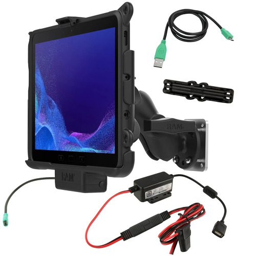 RAM-101-B2-SAM52P-V7B1U - UNPKD EZ-ROLL'R POWER ONLY VEHICLE DOCK AND MOUNT KIT FOR SAMSUNG TAB ACTIVE PRO