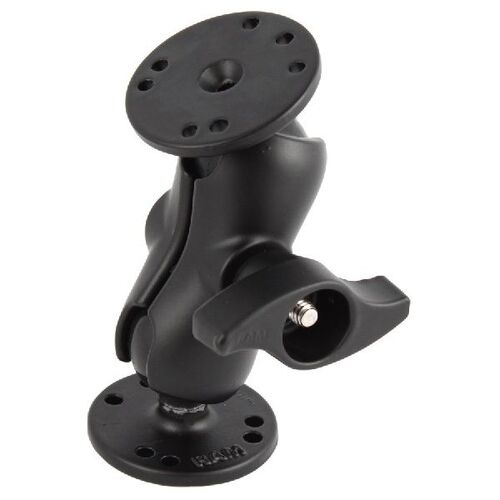 RAM-101MU-B - RAM MOUNT WITH METAL KNOB & SHORT ARMS