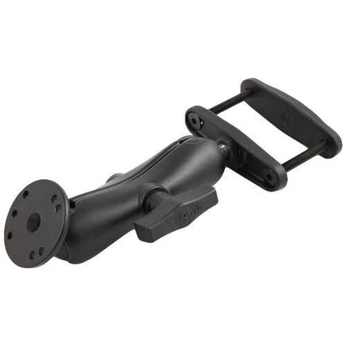 RAM-101U-247-3 - RAM 3" SQUARE RAIL MOUNT WITH ROUND BASE