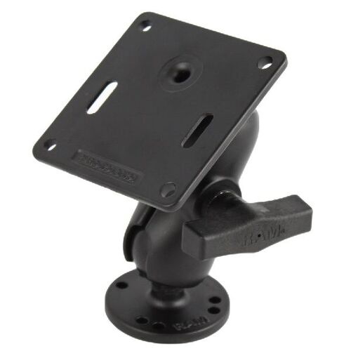 RAM-101U-B-2461 - RAM MOUNT WITH VESA PLATE 75 MM SHORT