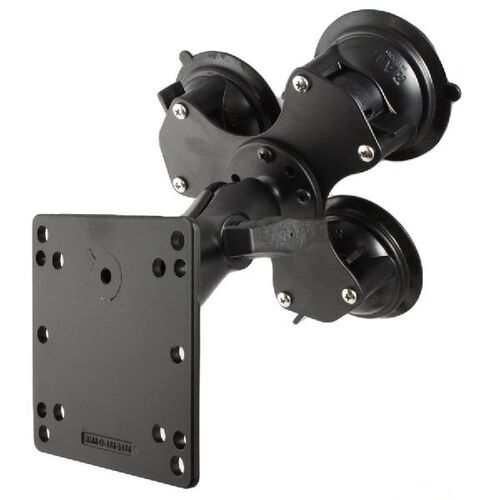 RAM-101U-B-SPX1 - RAM MOUNT VESA PLATE TRIPLE SUCTION