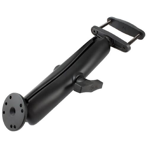 RAM-101U-D-247-3 - RAM 3" SQUARE RAIL MOUNT LONG ROUND BASE