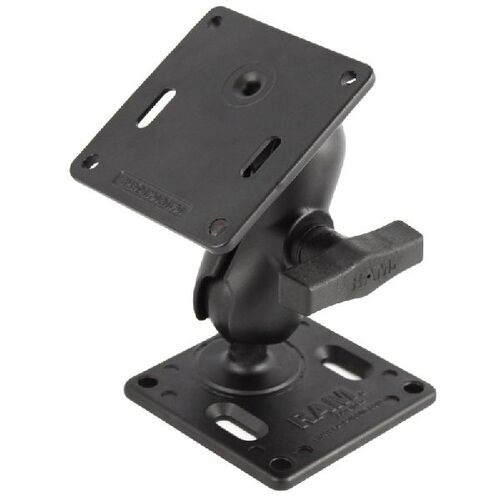 RAM-102U-B-2461 - RAM MOUNT 2 QTY. VESA PLATE 75 MM SHORT