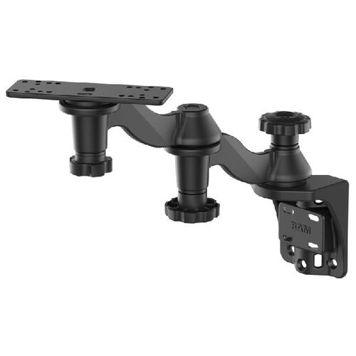 RAM-109V-1U - UNPKD RAM DBL SWING ARM MOUNT SYS. VERT