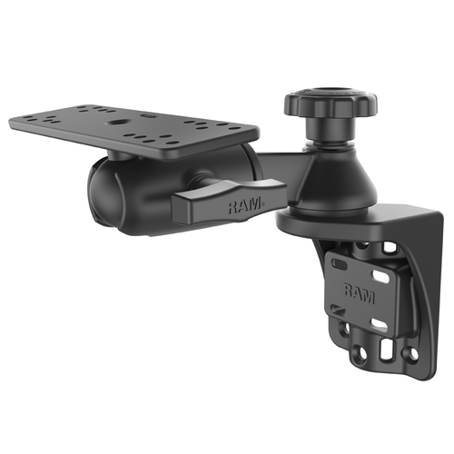 RAM-109VSB - RAM SINGLE ARM BALL MOUNT VERTICAL