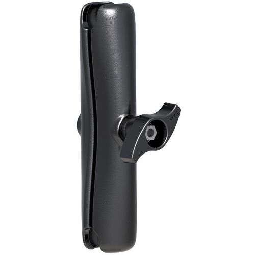 RAM-201MU-D - DOUBLE SOCKET ARM W/METAL KNOB LONG