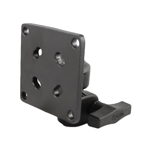 RAM-2461HU - RAM SMALL 75 MM VESA PLATE W/ 1/2" HOLE