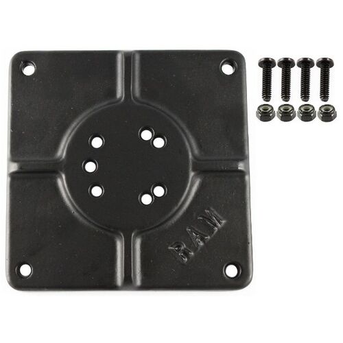 RAM-255U - 6" X 6" BASE PLATE WITH 11 HOLES