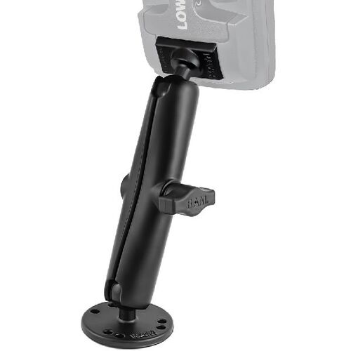 RAM-B-101-C-LO11 - RAM MOUNT LONG LOWRANCE MARK AND ELITE