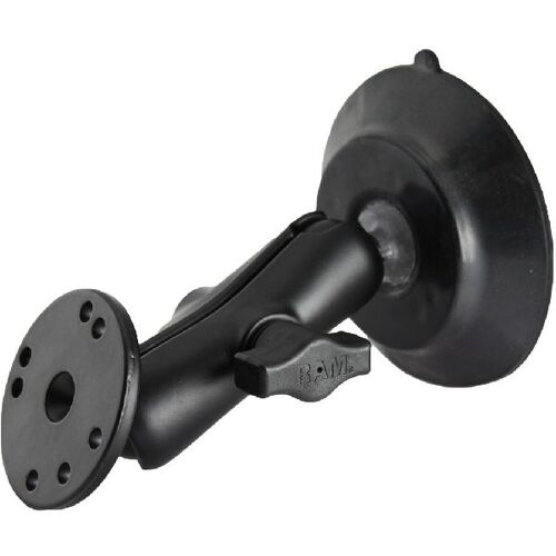 RAM-B-101U-224 - RAM 1" BALL MOUNT W/ 4" SUCTION CUP