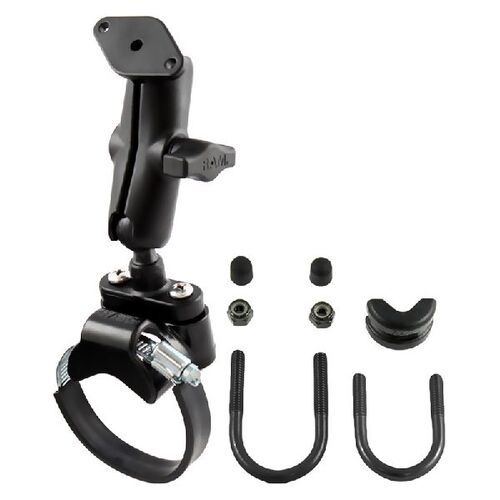 RAM-B-149Z-2U - RAM RAIL ATV UTV MOUNT WITH DIAMOND