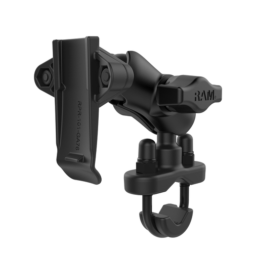 RAM-B-149Z-A-GA76U - RAM® Spine Clip Garmin Mount with Handlebar U-Bolt Base