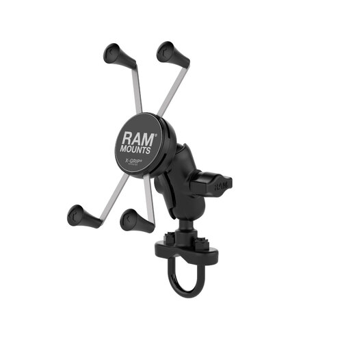 RAM-B-149Z-A-UN10U - RAM® X-Grip® Large Phone Mount with Handlebar U-Bolt Base - Short