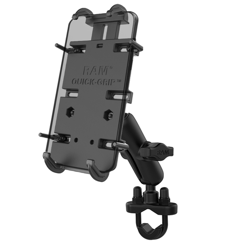 RAM-B-149Z-PD4U - RAM RAIL MOUNT SYST QUICK GRIP PHONE HOLDER FOR LARGER DEVICES