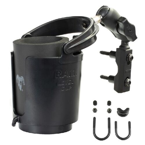 RAM-B-174-A-132U - UNPK RAM PERCH UBOLT DRINK CUP HOLD SHRT