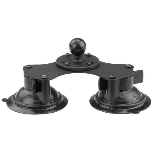 RAM-B-189B-202U - UNPKD RAM DBL SUCTION CUP BASE W BALL