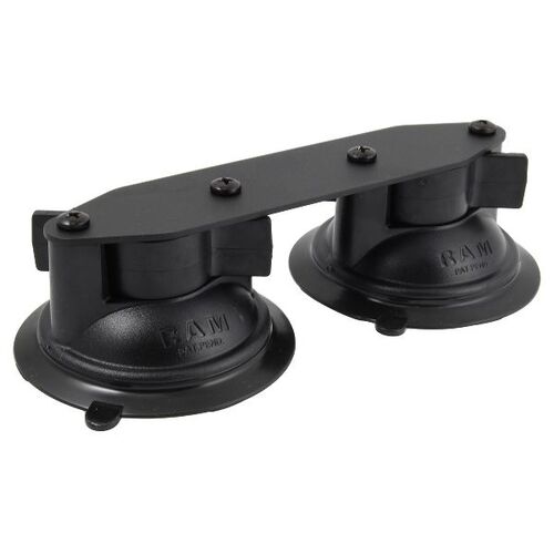 RAM-B-189B-FRO1U - UNPKD RAM STRT DOUBLE SUCTION CUP BASE