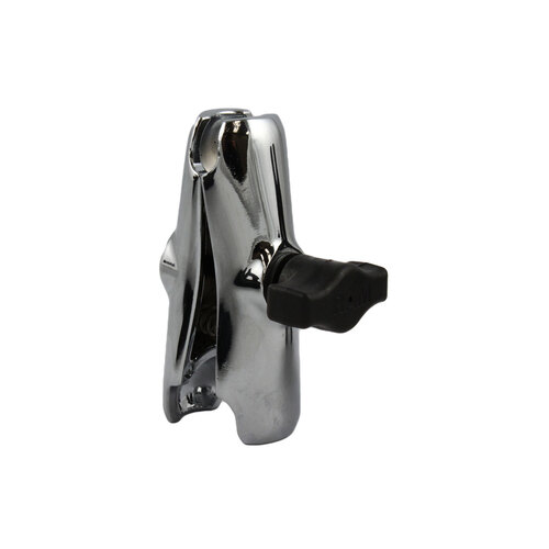 RAM-B-201CHU - CHROME RAM DOUBLE SOCKET ARM FOR 1" BALL