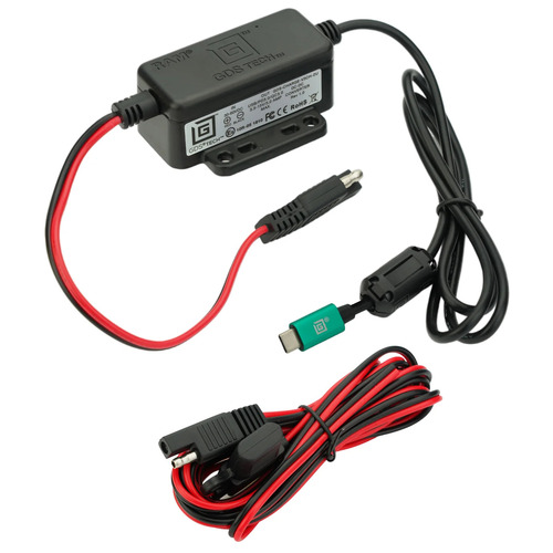 RAM-GDS-CHARGE-V3CH-2U - 30-60VDC IN 5-15VDC OUT TYPE C MALE PD HARDWIRE CHARGER