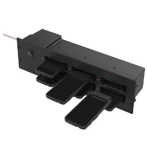 RAM-GDS-DOCK-6G10PU - UNPKD RAM ELECTRICAL RACK POWERED GDS 6 GANG DOCK FOR INTELLISKIN PHONES