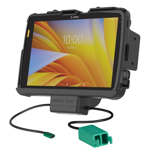 RAM-GDS-DOCK-ZE21PD2U - GDS POWER + DUAL DATA VEHICLE DOCK FOR ZEBRA ET40/45 10" TABLETS WITH INTELLISKIN