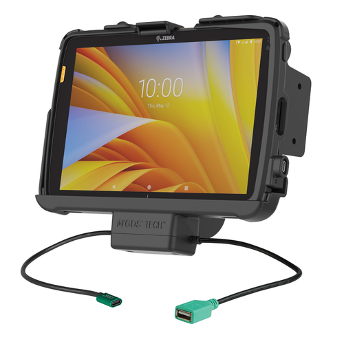 RAM-GDS-DOCK-ZE21PDU - GDS POWER + DATA VEHICLE DOCK FOR ZEBRA ET40/45 10" TABLETS WITH INTELLISKIN