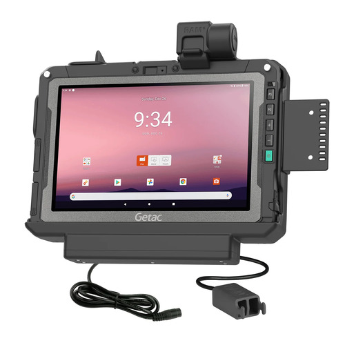 RAM-HOL-GE4PD2U - RAM POWER DUAL DATA CRADLE FOR GETAC ZX10 