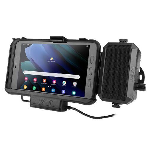 RAM-HOL-SAM60PD-AUDU - UNPKD SPEAKER SETUP FOR SAMSUNG TAB ACTIVE2 & TAB ACTIVE3