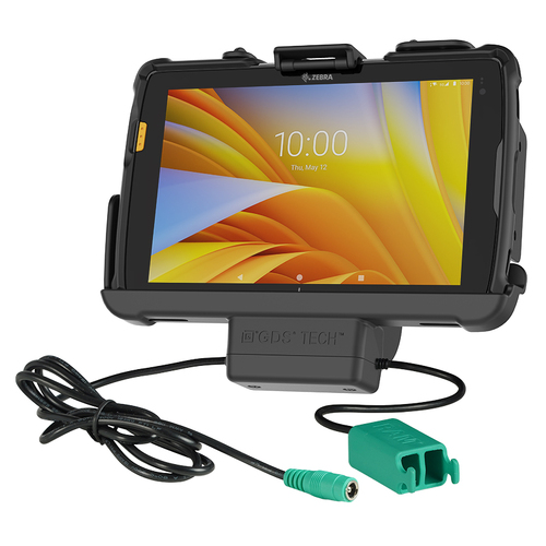 RAM-HOL-ZE20PD2U - UNPKD EZ-ROLL'R DOCK POWER + DUAL DATA FOR ZEBRA ET40/45 8" TABLET WITH ZEBRA EXOSKELETON