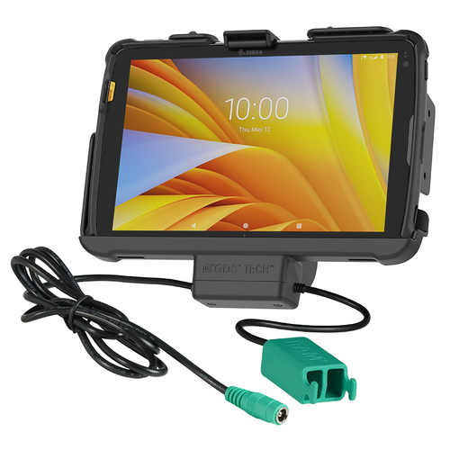 RAM-HOL-ZE21PD2U - UNPKD EZ-ROLL'R DOCK POWER + DUAL DATA FOR ZEBRA ET40/45 10" TABLET WITH ZEBRA EXOSKELETON