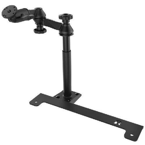 RAM-VB-203-SW2 - RAM NO-DRILL MOUNT WITH BALL BASE AND SWING ARM FOR 2019 CHEVY ALL NEW SILVERADO AND GMC NEXT GENERATION SIERRA 1500