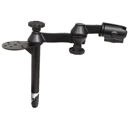 RAM-VP-TTMF8-1U - RAM TELE-POLE BASE MALE W FLANGE & ARM