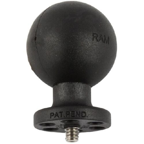 RAP-366U - UNPD RAM SMALL ROUND BASE 1/4"-20 THR