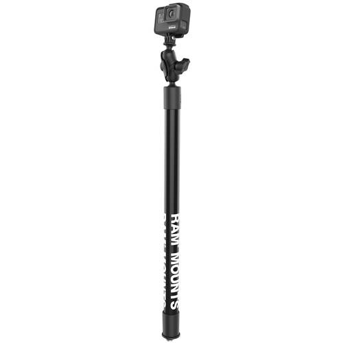 RAP-425-18-A-GOP1 - RAM 18" LNG CAMERA ARM W/ GOPRO ADAPT