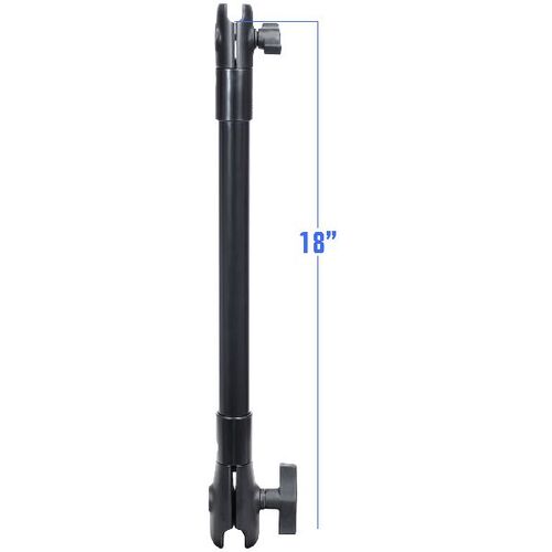 RAP-CB-201-18U - RAM SOCKET ARM W/ 1.5" AND 1" SOCKET 18"