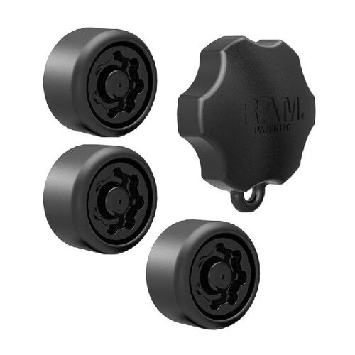 RAP-S-KNOB-109-1U - RAM SECURITY KNOB KIT FOR DBL SWING ARM