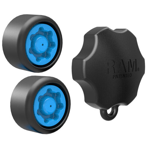 RAP-S-KNOB-109U - RAM SECURITY KNOB KIT FOR SING SWING ARM