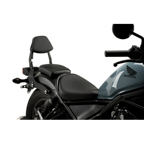 Custom Acces DETACHABLE HONDA BACKREST CMX500 REBEL BLACK