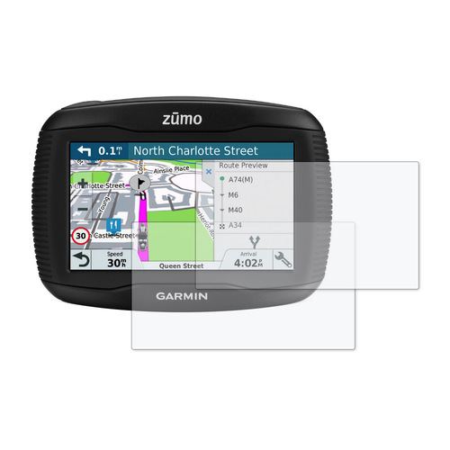 Speedo Angels Dashboard Screen Protector For GARMIN ZUMO 345LM  1 x Ultra Clear & 1 x Anti Glare