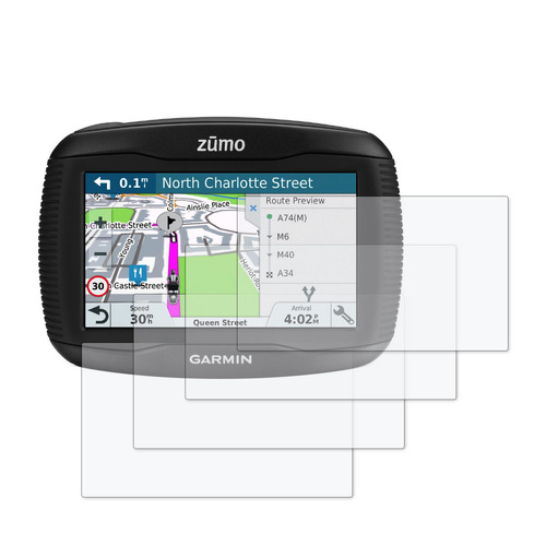 Speedo Angels Dashboard Screen Protector For GARMIN ZUMO 345LM  2 x Ultra Clear & 2 x Anti Glare