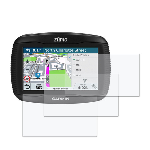 Speedo Angels Dashboard Screen Protector For GARMIN ZUMO 345LM  3 x Anti Glare