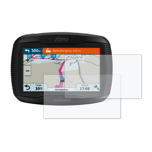 Speedo Angels Dashboard Screen Protector For GARMIN ZUMO 390LM  1 x Ultra Clear & 1 x Anti Glare