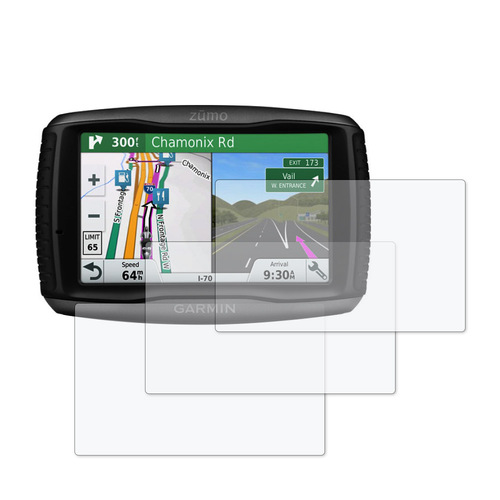 Speedo Angels Dashboard Screen Protector For GARMIN ZUMO 595LM  3 x Anti Glare